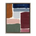 thumbnail image 1 of Stupell Industries Contemporary Asymmetrical Shapes Pattern Brown Floating Frame Canvas Art, 25 x 31, by Victoria Barnes, 1 of 8