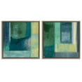 Stupell Industries Asymmetrical Soft Abstract Shapes Abstract Painting