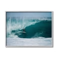 thumbnail image 1 of Stupell Industries Athlete Surfing Large Beach Tubular Wave Design by Unsplash, 1 of 1