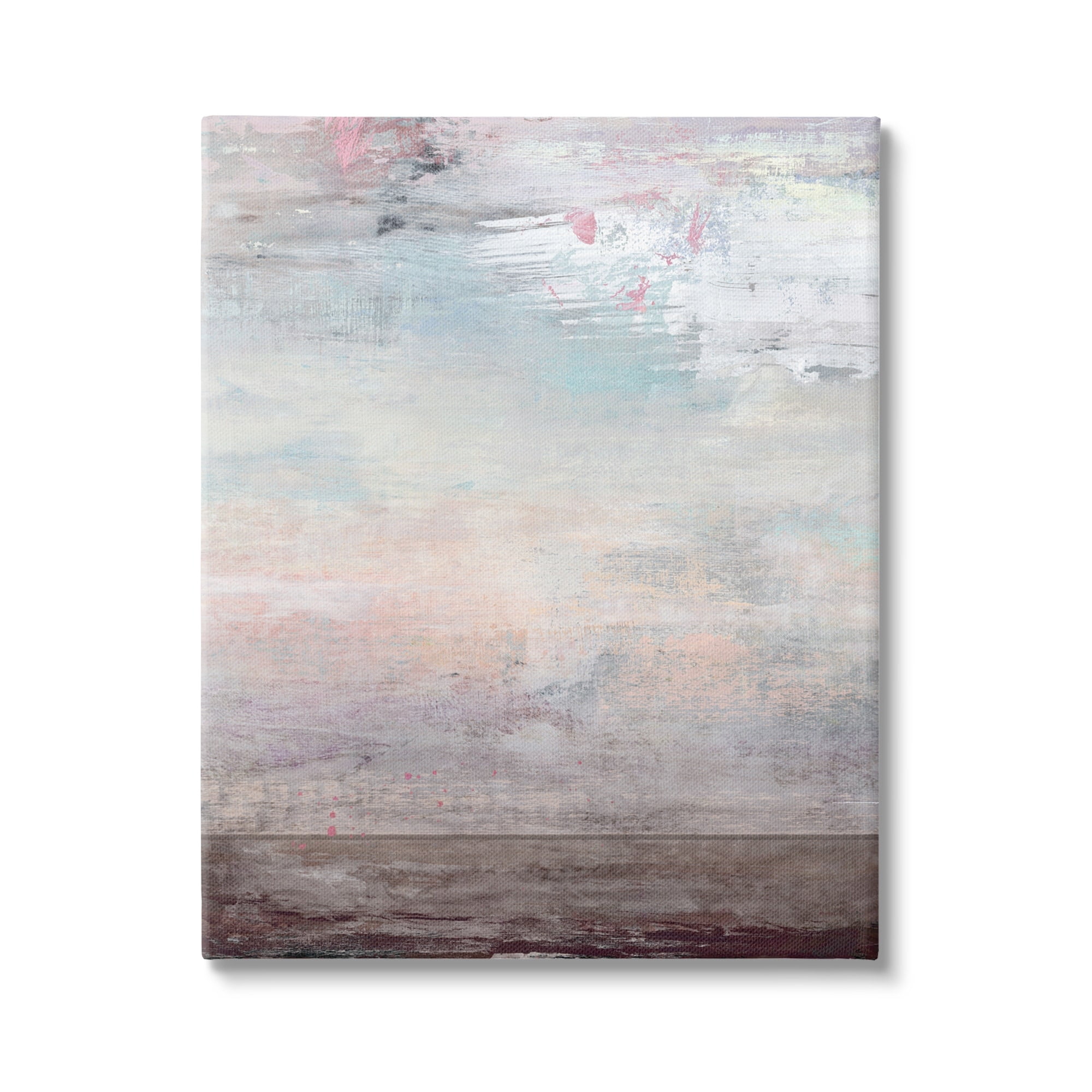 Stupell Industries Atmospheric Purple Sky and Earth Grunge Abstract Paint ,16 x 20, Design by Suzanne Nicoll