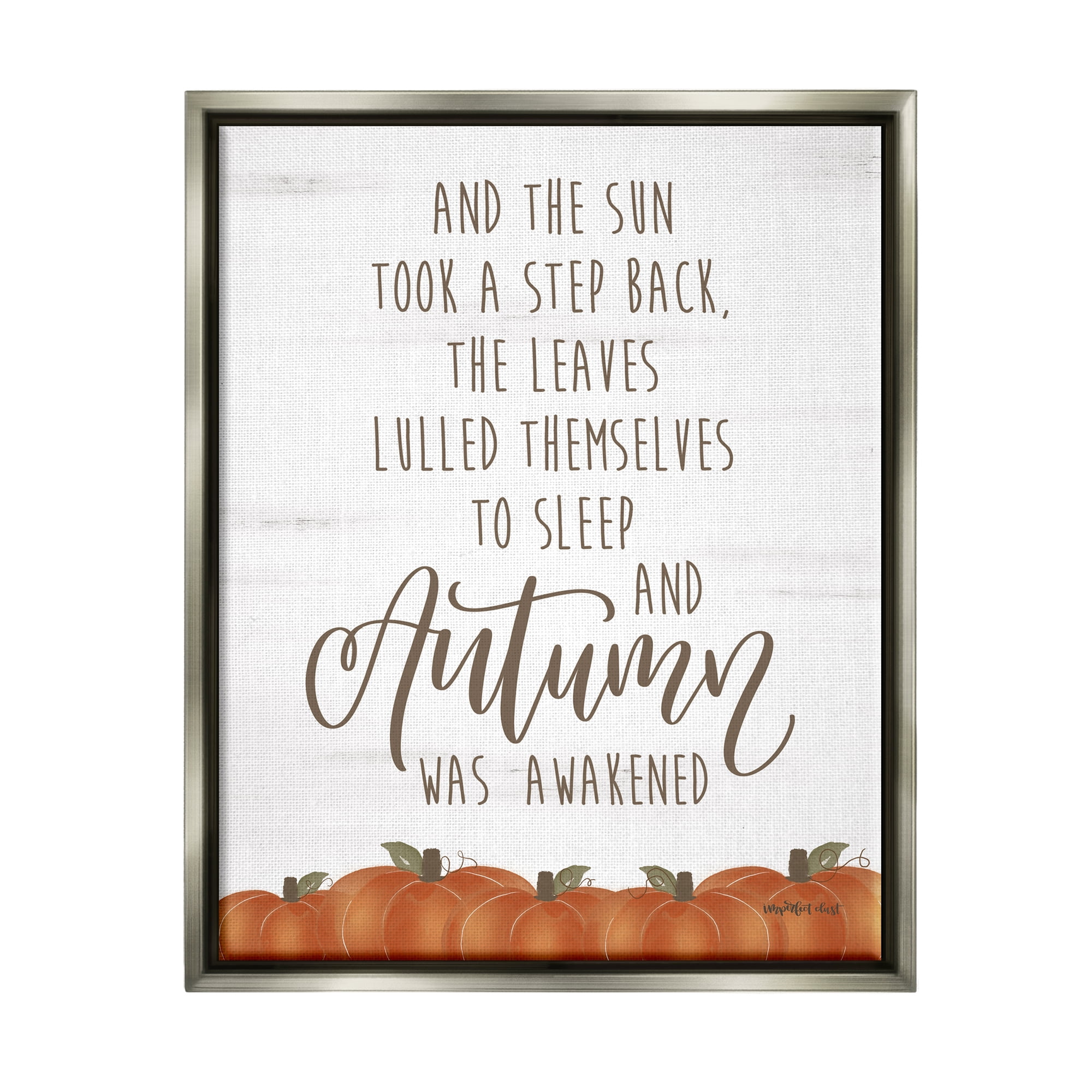 Gray Motivational Quote Canvas Print, 17 x 21 Inches