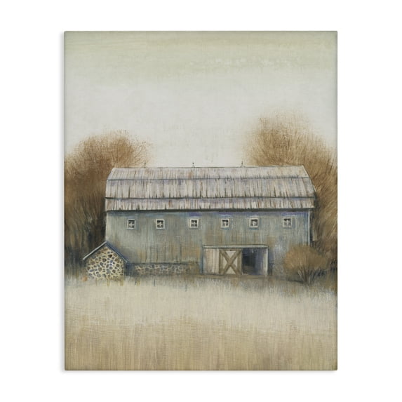 Stupell Industries Rustic Lodge Autumn Barn Vintage Farm Landscape Canvas Art, 30 x 40, by Tim O'Toole