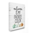 thumbnail image 1 of Stupell Industries Autumn Color Fall Seasonal Word DesignCanvas Wall Art By Artist Lettered and Lined, 1 of 3