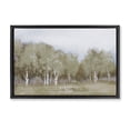 thumbnail image 1 of Stupell Industries Traditional Autumn Greens Tranquil Trees Black Floating Frame Canvas Art, 31 x 21, by Michael Marcon, 1 of 8