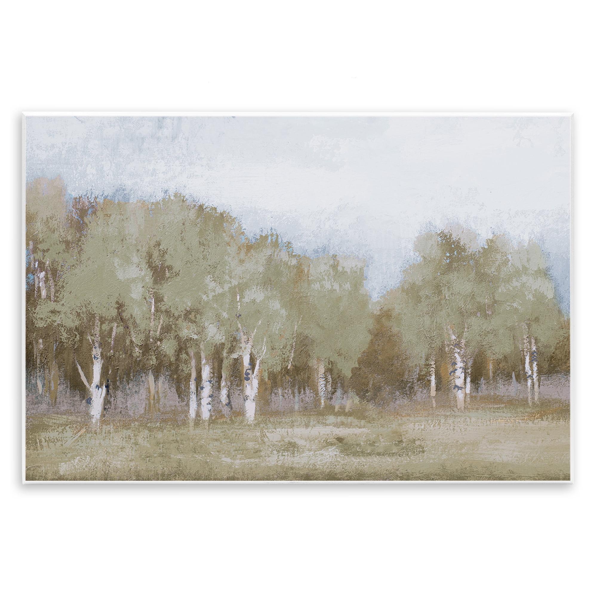 Stupell Industries Autumn Greens Tranquil Trees Wall Plaque Art, design by Michael Marcon