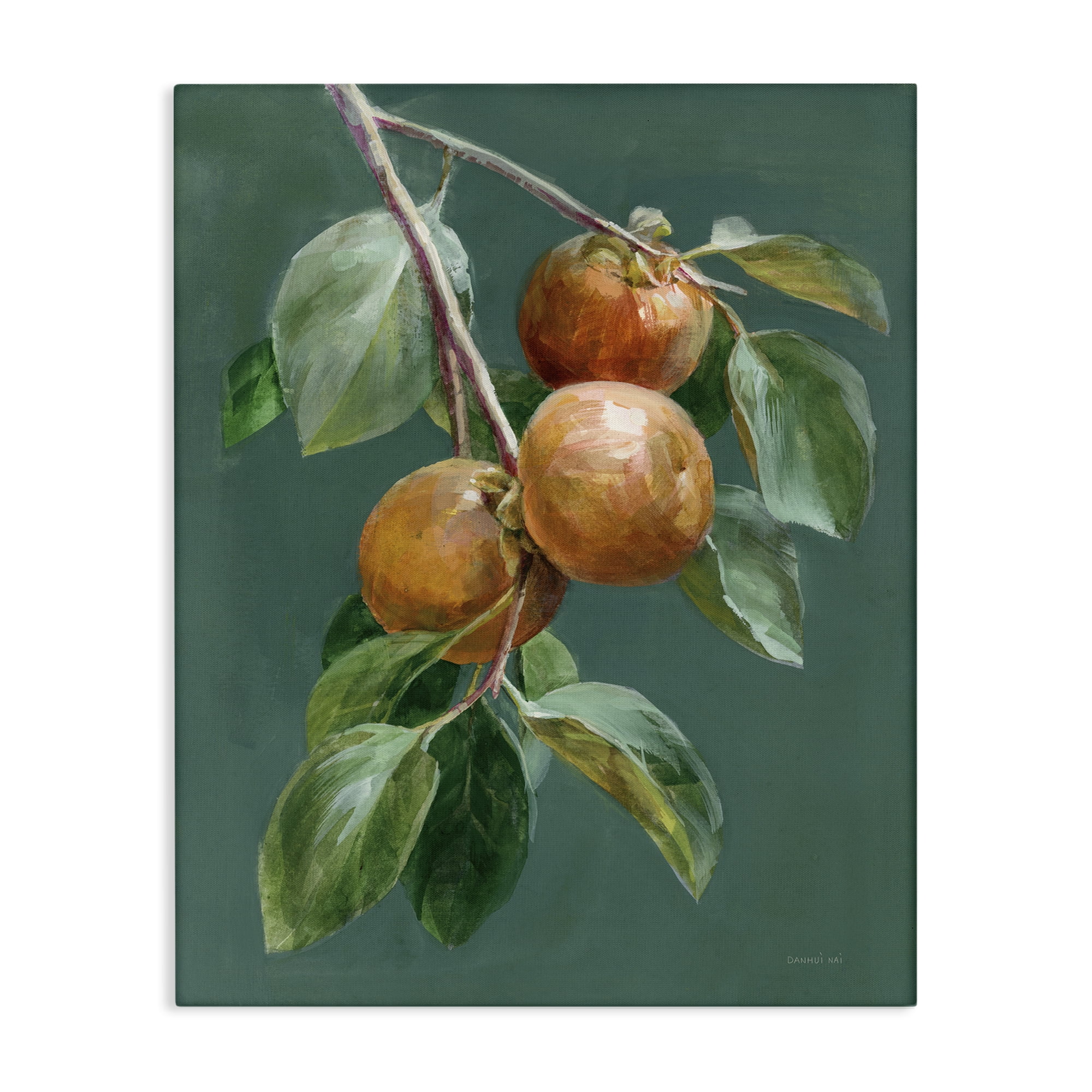 Stupell Industries Autumn Harvest Fruits Food & Beverage Painting Wrapped Canvas Art Print Wall Art, 24 x 30