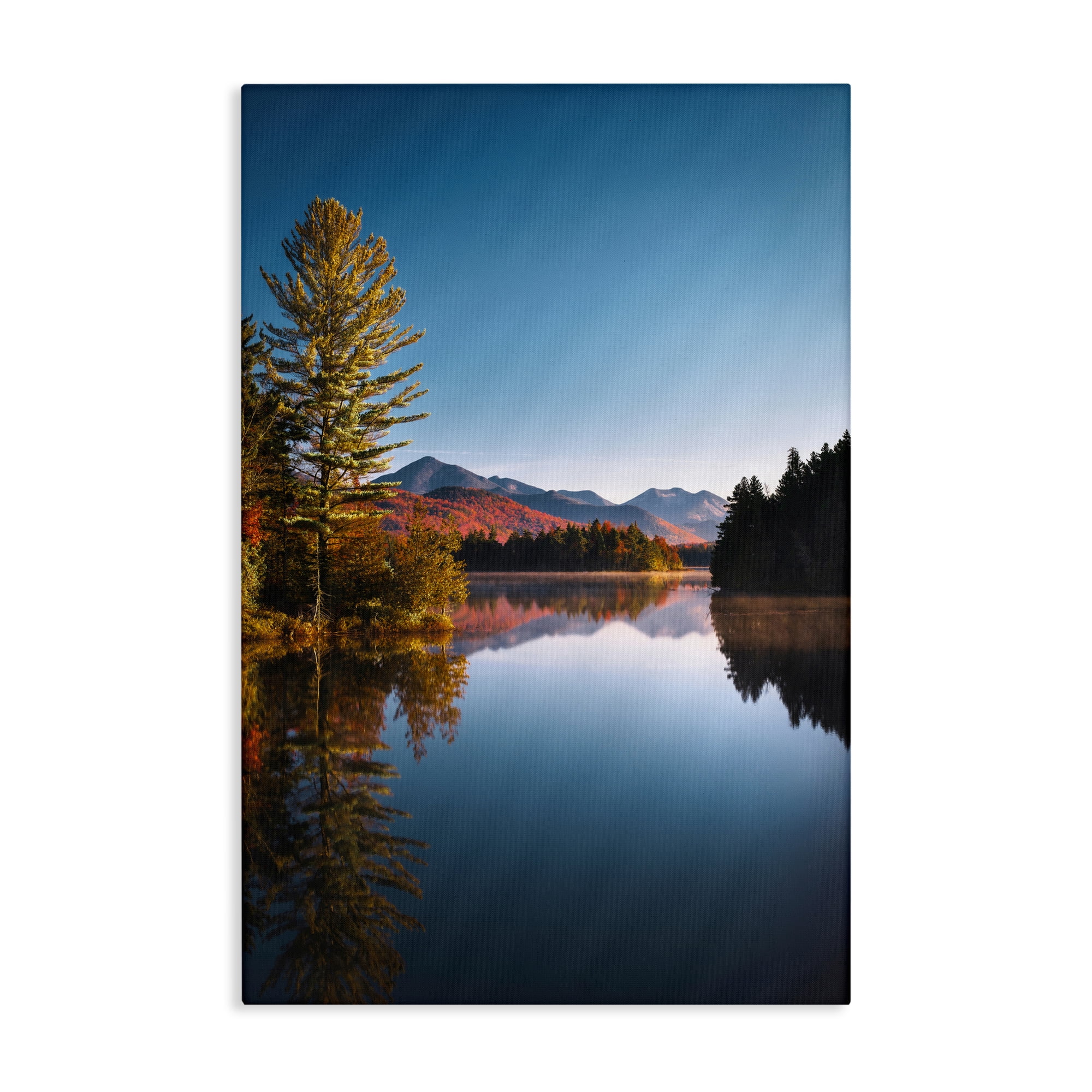Stupell Industries Autumn Morning Wilderness Canvas Wall Art, design by Jonathan Zaharek