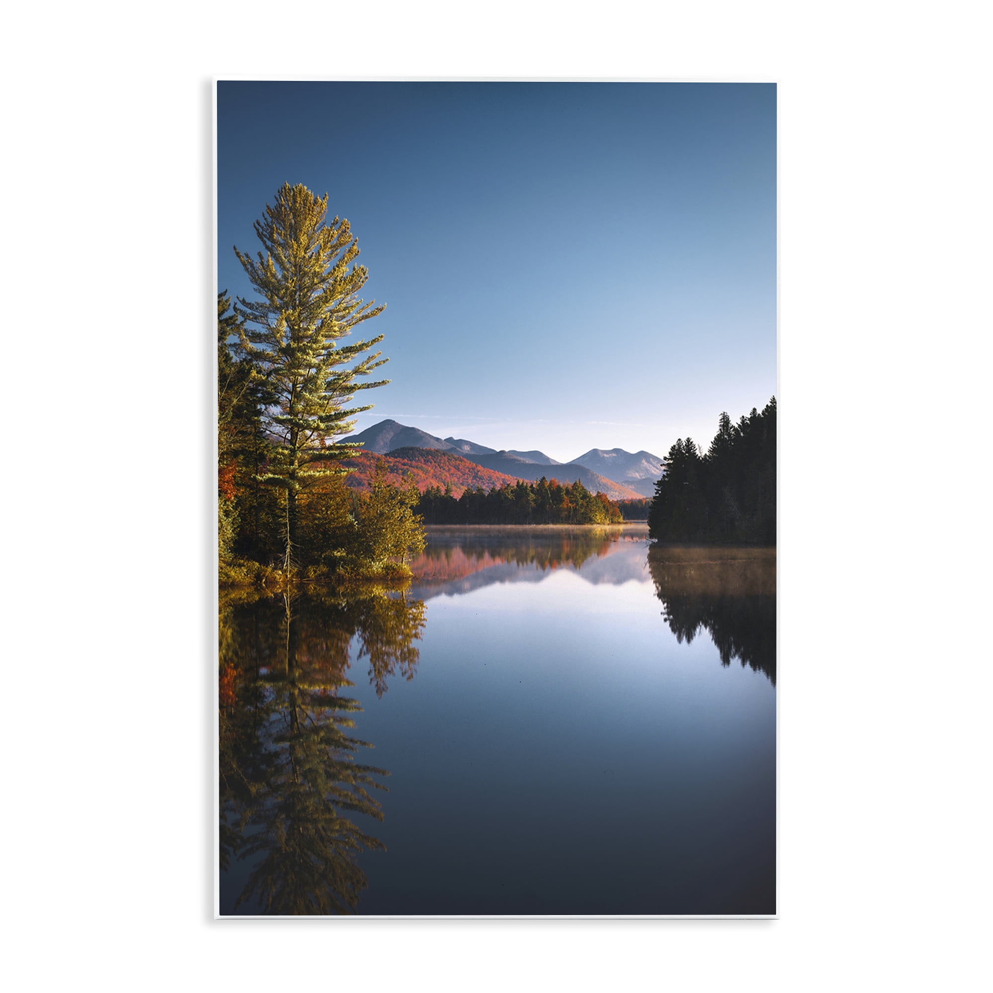 Stupell Industries Autumn Morning Wilderness Wall Plaque Art, design by Jonathan Zaharek