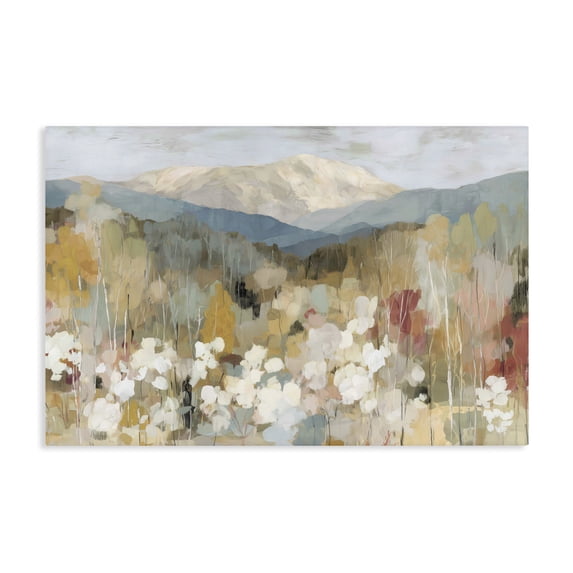 Stupell Industries Contemporary Autumn Mountain Meadow Canvas Art, 24 x 16, by Chromatic Storm Studio