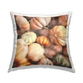 thumbnail image 1 of Stupell Industries Autumn Pumpkin Harvest Square Decorative Printed Throw Pillow, 18 x 18, 1 of 4