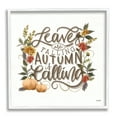 thumbnail image 1 of Stupell Industries Autumn is Calling Phrase Inspirational Painting White Framed Art Print Wall Art, 24 x 24, 1 of 8