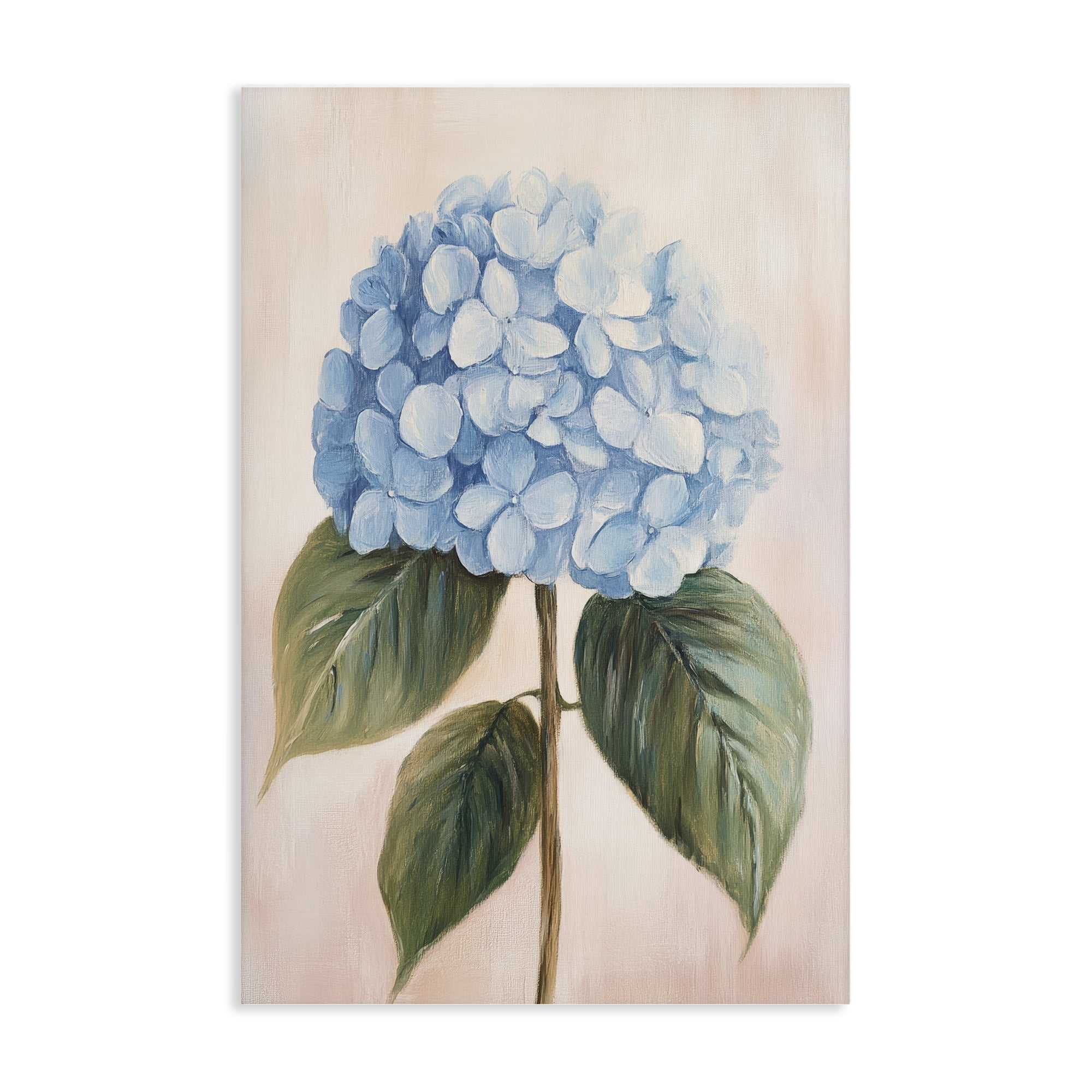 Stupell Industries Baby Blue Hydrangea Canvas Wall Art, design by Petal Prints Design