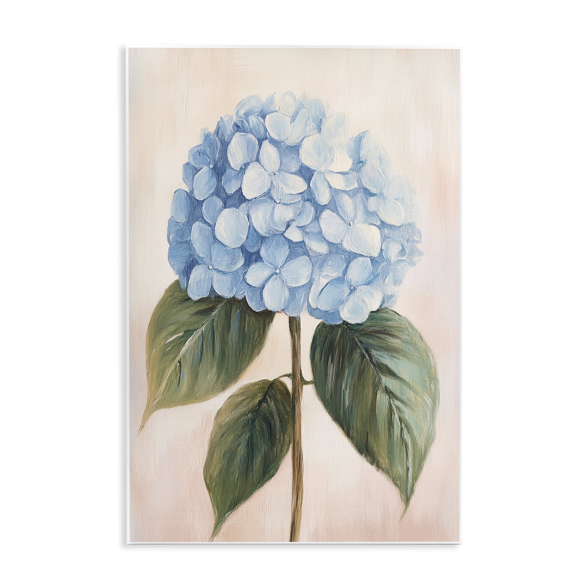Stupell Industries Baby Blue Hydrangea Wall Plaque Art, design by Petal Prints Design