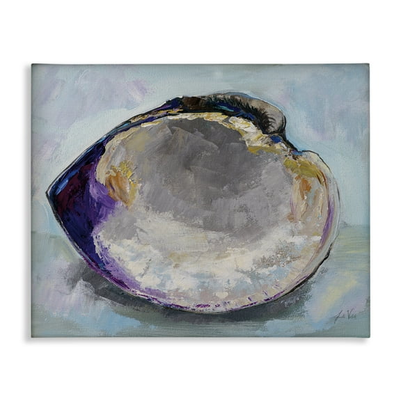 Stupell Industries Baby Clam Shell Animals & Insects Painting Gallery Wrapped Canvas Art Print Wall Art, 20 x 16