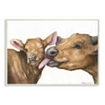 thumbnail image 1 of Stupell Industries Baby Cow Family Animal Watercolor Painting Wall Plaque Art by George Dyachenko, 1 of 6