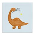 thumbnail image 1 of Stupell Industries Contemporary Baby Dino Playing Tennis Canvas Art, 30 x 30, by Lucille Price, 1 of 8