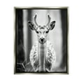 thumbnail image 1 of Stupell Industries Baby Fawn Photography Animals & Insects Photography Gray Floater Framed Canvas Art Print Wall Art, 17 x 21, 1 of 10