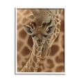 thumbnail image 1 of Stupell Industries Baby Giraffe with Mother Patterned Safari Animal Hug, 11 x 14, Design by Collin Bogle, 1 of 7