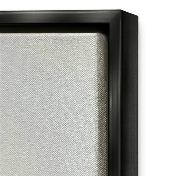 Stupell Industries Baby Highland Calf Cattle Licking Lips Country Farmland Photograph Jet Black Floating Framed Canvas Print Wall Art, Design by James Dobson