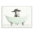 thumbnail image 1 of Stupell Industries Baby Llama In A Tub Funny Animal Bathroom Drawing Wall Plaque by Stellar Studio, 1 of 6