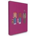 thumbnail image 1 of Stupell Industries Back To The Future Famous People Characters Fashion Design Canvas Wall Art by Fred Birchal, 1 of 3