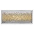 thumbnail image 1 of Stupell Industries Balance Gold Abstract Abstract Painting Gray Framed Art Print Wall Art, 30 x 13, 1 of 9