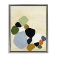 thumbnail image 1 of Stupell Industries Contemporary Balanced Shapes Cluster Gray Floating Frame Canvas Art, 25 x 31, by Ruth Fromstein, 1 of 8