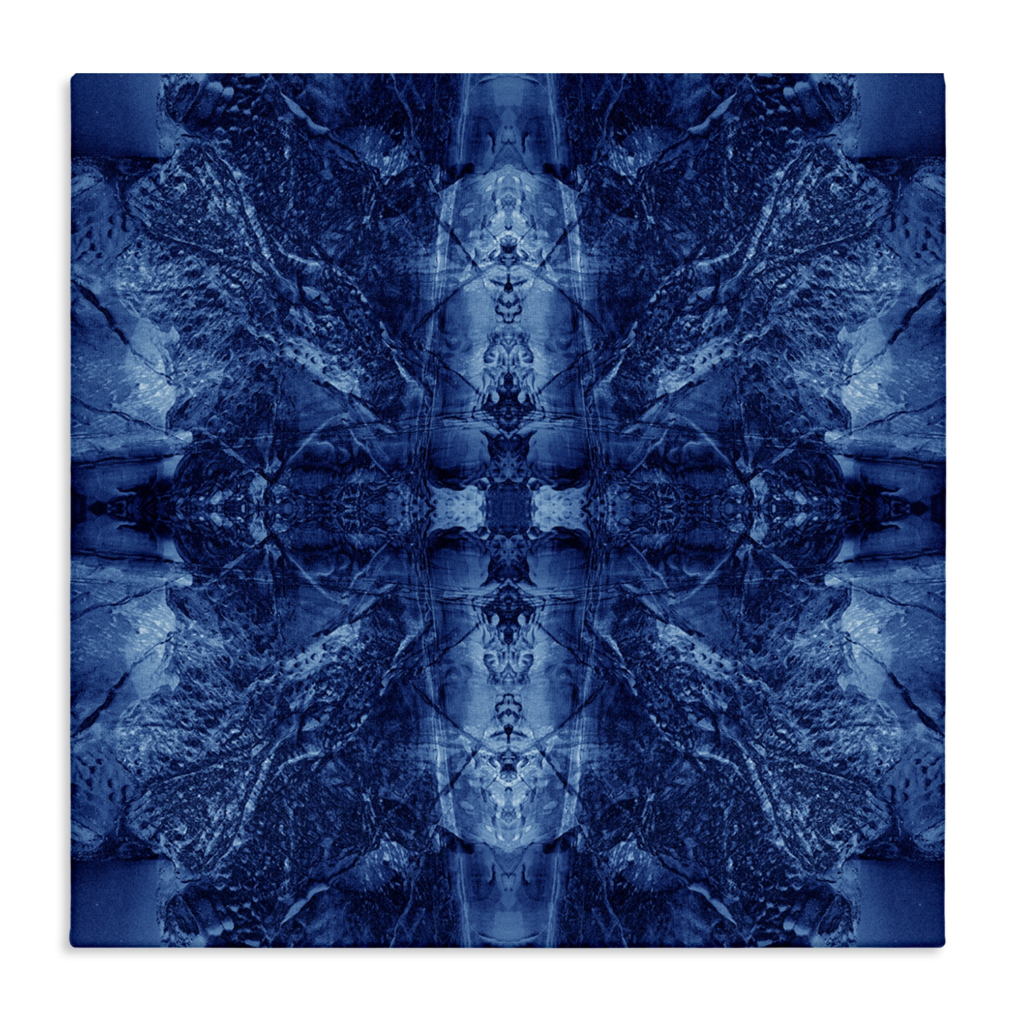 Stupell Industries Balanced Tie Dye Pattern Abstract Painting Wrapped Canvas Art Print Wall Art, 30 x 30