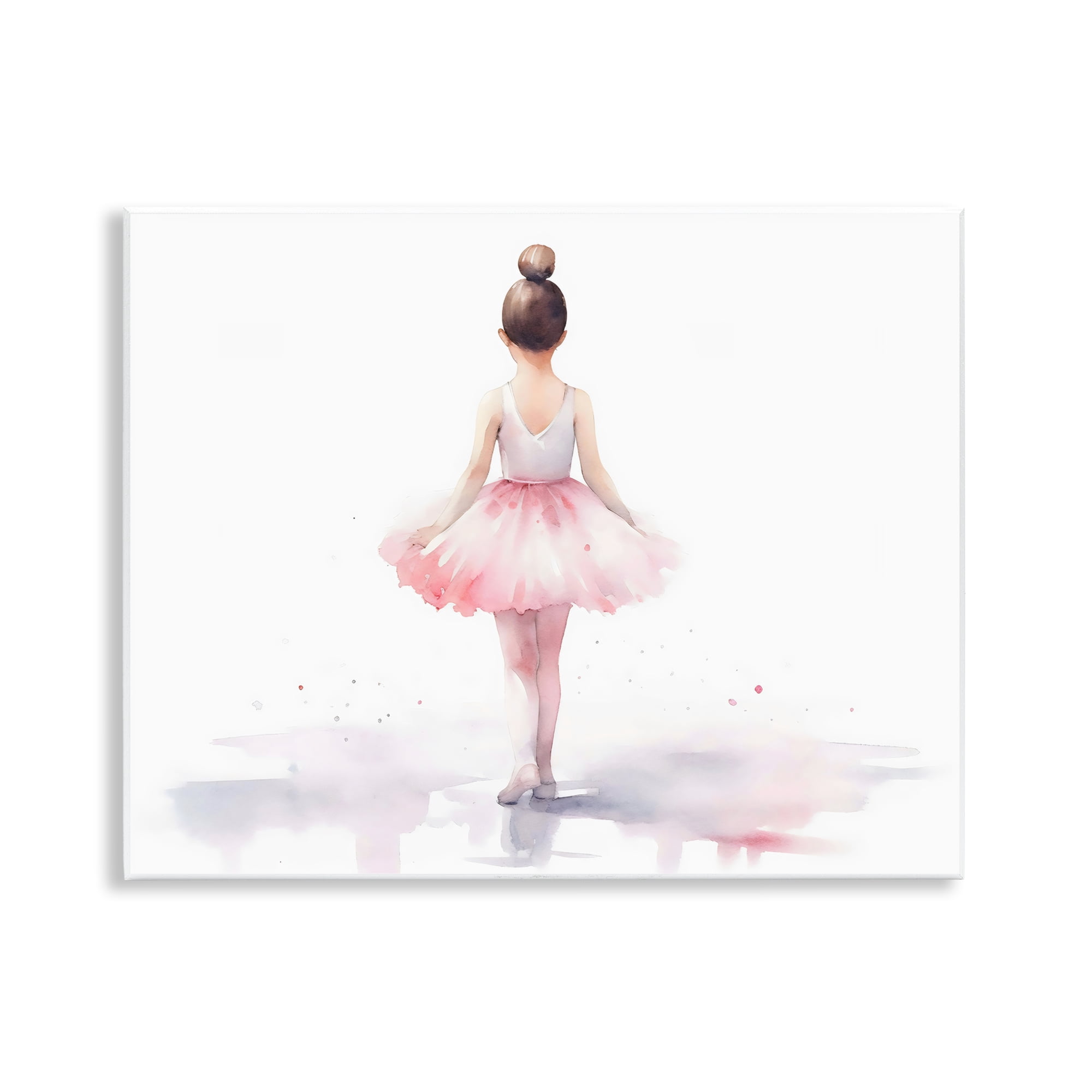 Stupell Industries Ballerina Facing Away Wall Plaque Art, design by Creative Studio