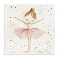 thumbnail image 1 of Stupell Industries Cottage Ballerina On Her Toes Canvas Art, 17 x 17, by Creative Studio, 1 of 8