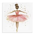 thumbnail image 1 of Stupell Industries Eclectic Ballerina with Gold Glitter Canvas Art, 36 x 36, by Creative Studio, 1 of 8