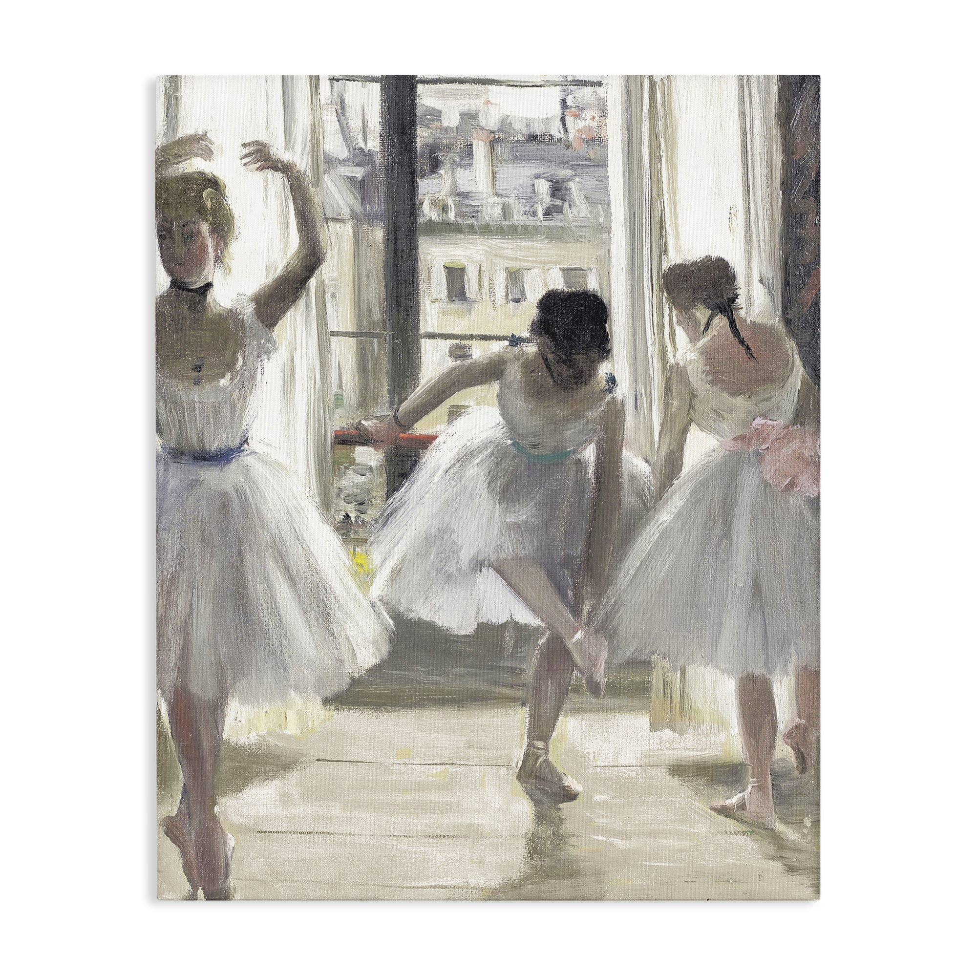 Stupell Industries Ballet Class In Practice Canvas Wall Art, design by Leah Straatsma