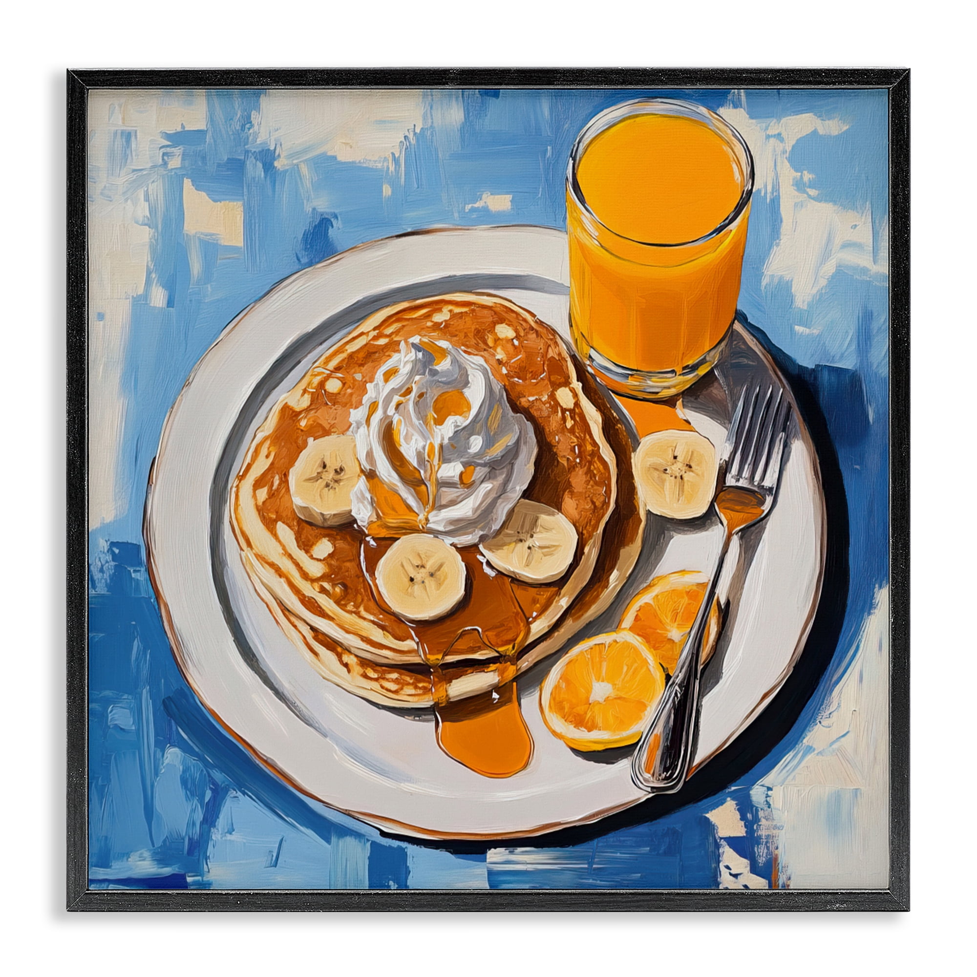 Stupell Industries Banana Bliss Sunshine Black Framed Giclee Art, design by Tina LeCour