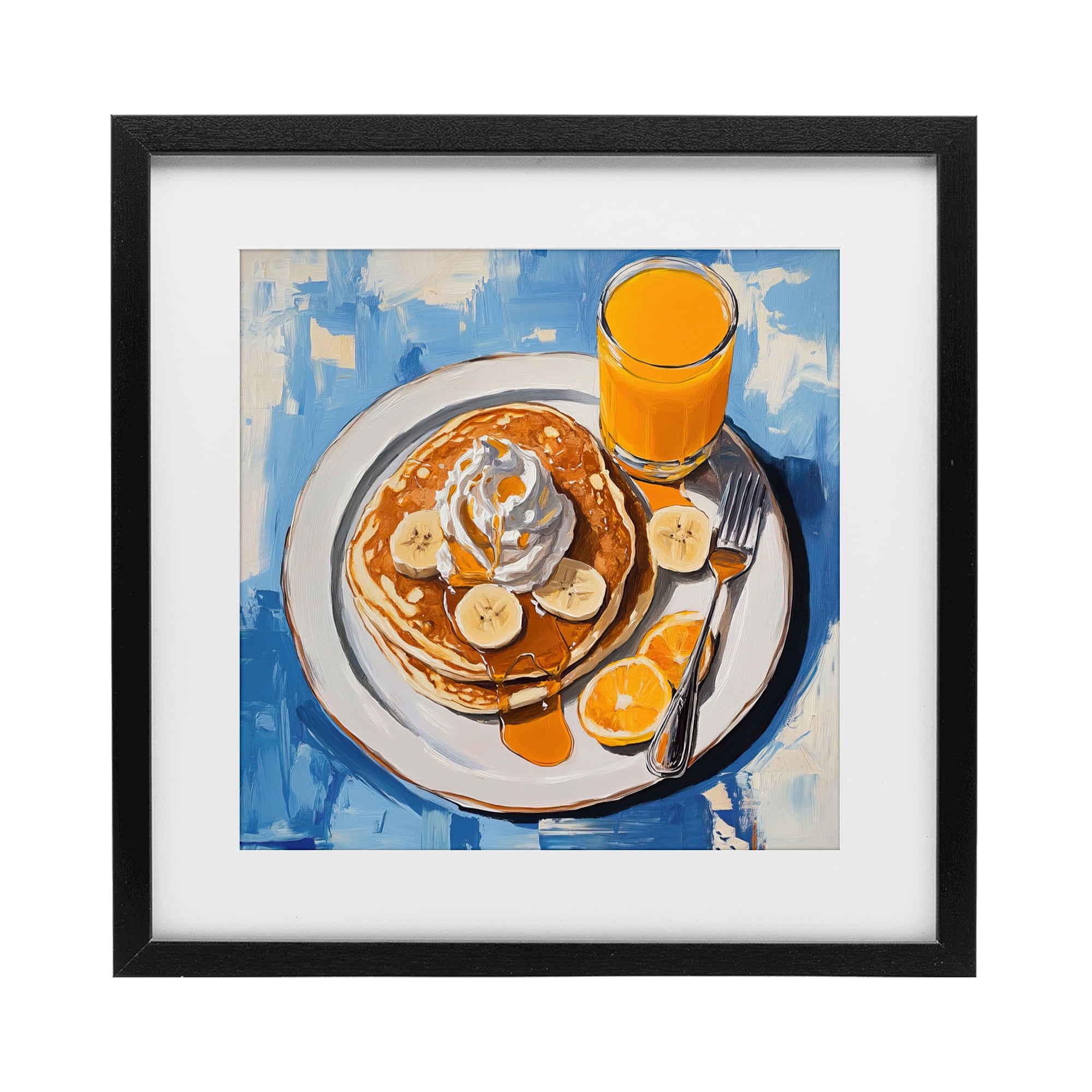 Stupell Industries Banana Bliss Sunshine Black Framed Print Under Glass, design by Tina LeCour