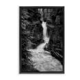 thumbnail image 1 of Stupell Industries Farmhouse Banff National Park Waterfall Black Floating Frame Canvas Art, 17 x 25, by Jon Evan, 1 of 8