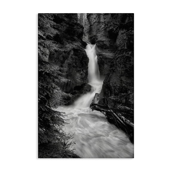 Stupell Industries Banff National Park Waterfall Canvas Wall Art, design by Jon Evan