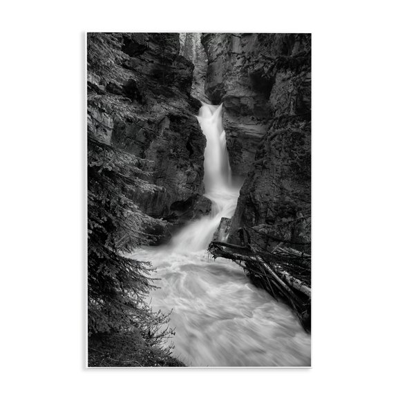 Stupell Industries Banff National Park Waterfall Wall Plaque Art, design by Jon Evan