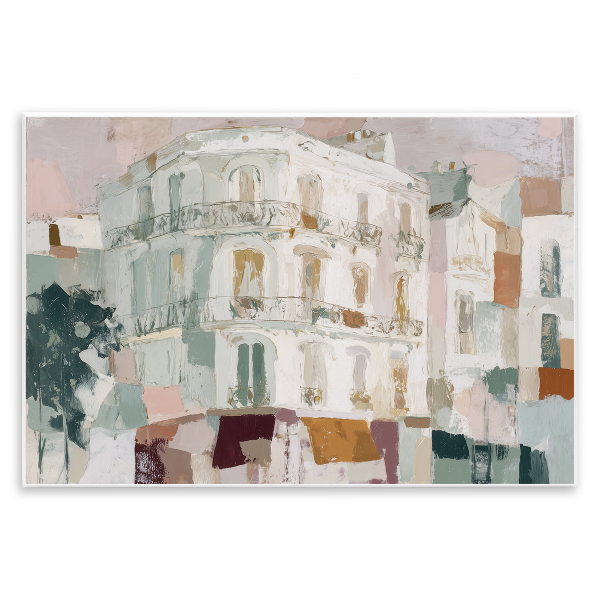 Stupell Industries Barcelona Street Corner Wall Plaque Art, design by Chromatic Storm Studio
