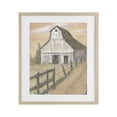 thumbnail image 1 of Stupell Industries Rustic Lodge Barn Fence Drawing Birch Framed Print Under Glass, 17 x 21, by Patti Bishop, 1 of 8