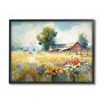 thumbnail image 1 of Stupell Industries Barn in Meadow Painting Landscape Painting Black Framed Art Print Wall Art, 14 x 11, 1 of 9