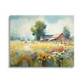 thumbnail image 1 of Stupell Industries Barn in Meadow Painting Landscape Painting Gallery Wrapped Canvas Art Print Wall Art, 30 x 24, 1 of 8
