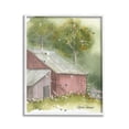 thumbnail image 1 of Stupell Industries Barn with Spring Florals Landscape Painting White Framed Art Print Wall Art, 16 x 20, 1 of 9