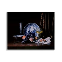 Stupell Industries Baroque Still Life Food & Beverage Photography Unframed Art Print Wall Art, 14 x 11