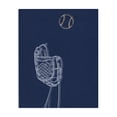 thumbnail image 1 of Stupell Industries Modern Baseball Lines Contour Canvas Art, 36 x 48, by Marcus Prime, 1 of 8