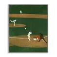 thumbnail image 1 of Stupell Industries Baseball Players View Sports Painting Gray Framed Art Print Wall Art, 11 x 14, 1 of 2