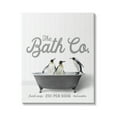 thumbnail image 1 of Stupell Industries Bathing Penguins in Tub Animals & Insects Painting Gallery Wrapped Canvas Print Wall Art, 30 x 40, 1 of 8