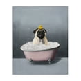 thumbnail image 1 of Stupell Industries Bathing Pug with Rubber Duck Bath & Laundry Painting Wrapped Canvas Art Print Wall Art, 36 x 48, 1 of 8