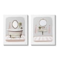 thumbnail image 1 of Stupell Industries Bathroom Interior Bubble Bath Graphic Art Gallery Wrapped Canvas Print Wall Art, Set of 2, Design by House Fenway, 1 of 6