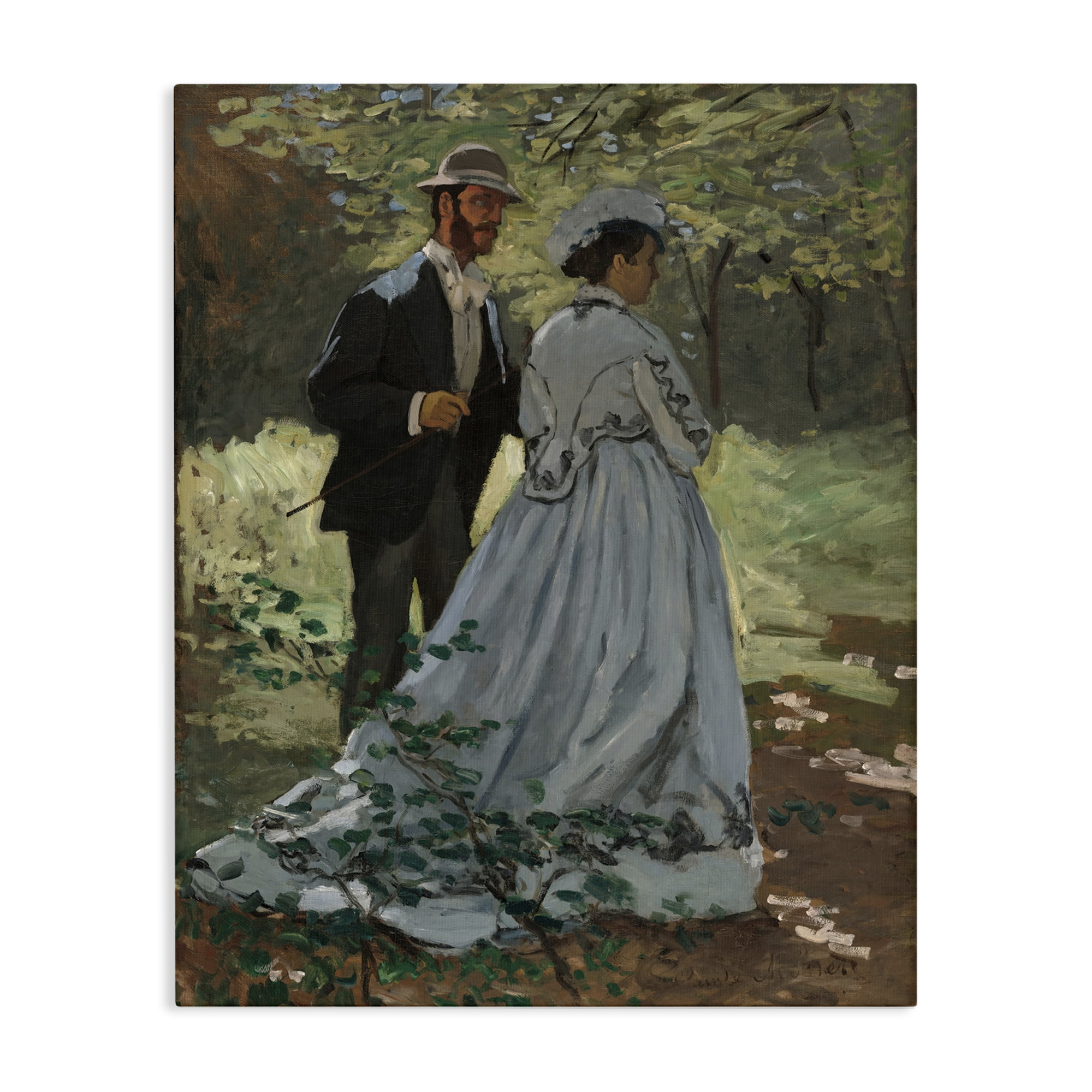 Stupell Industries Bazille & Camille in Nature Canvas Wall Art, design by Tina LeCour