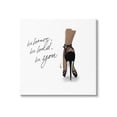 thumbnail image 1 of Stupell Industries Be Brave Bold You Fashion Graphic Art Gallery Wrapped Canvas Print Wall Art, Design by Alison Petrie, 1 of 7
